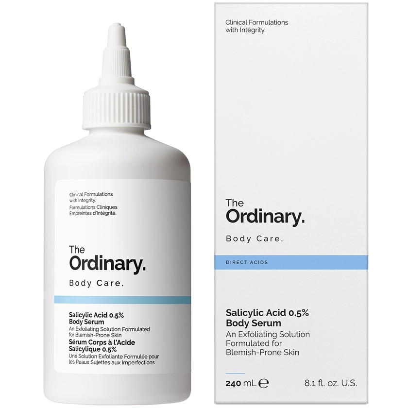 The Ordinary Salicylic Acid 0.5% Body Serum 240ml | CultBeauty