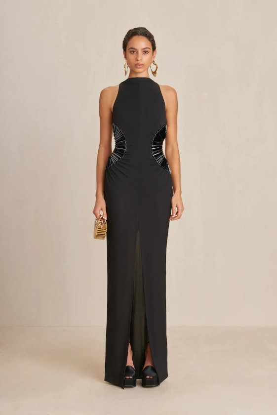 RYANN GOWN - BLACK