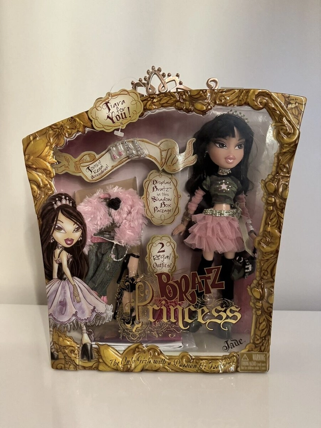 Bratz Princess Jade 2006 V1 Doll MGA NEW NRFB NIB