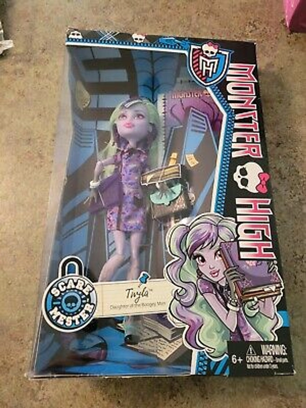 2013 Monster High Scare Mester TWYLA BJM42 Mattel NEW IN BOX NRFB