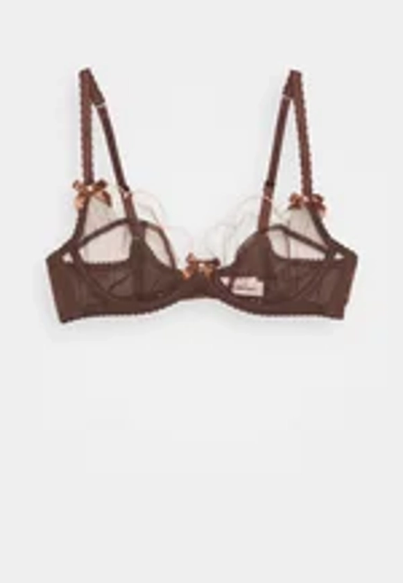 Agent Provocateur LORNA BRA - Soutien-gorge à armatures - chestnut/blush/marron - ZALANDO.FR