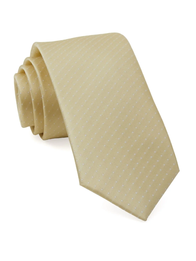 Mini Dots Butter Tie | Silk Ties | Tie Bar