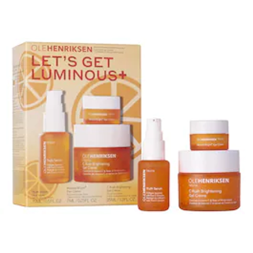 OLEHENRIKSENLet's Get Luminous+ Set - Coffret Soin Visage Routine à la Vitamine C 11 avis