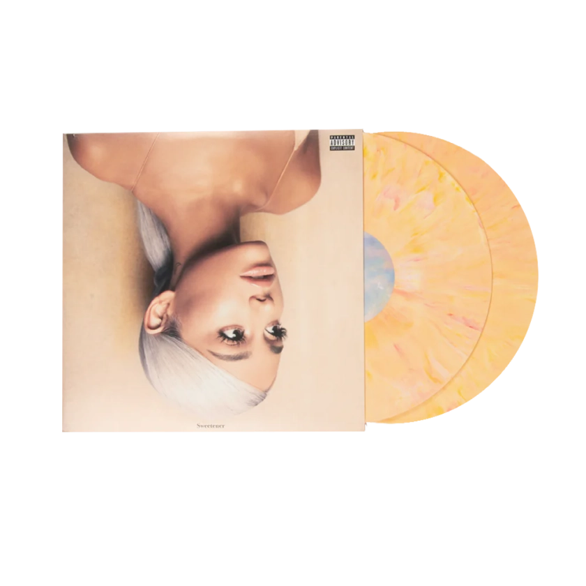 Sweetener: Exclusive Opaque Peach Vinyl 2LP - Ariana Grande