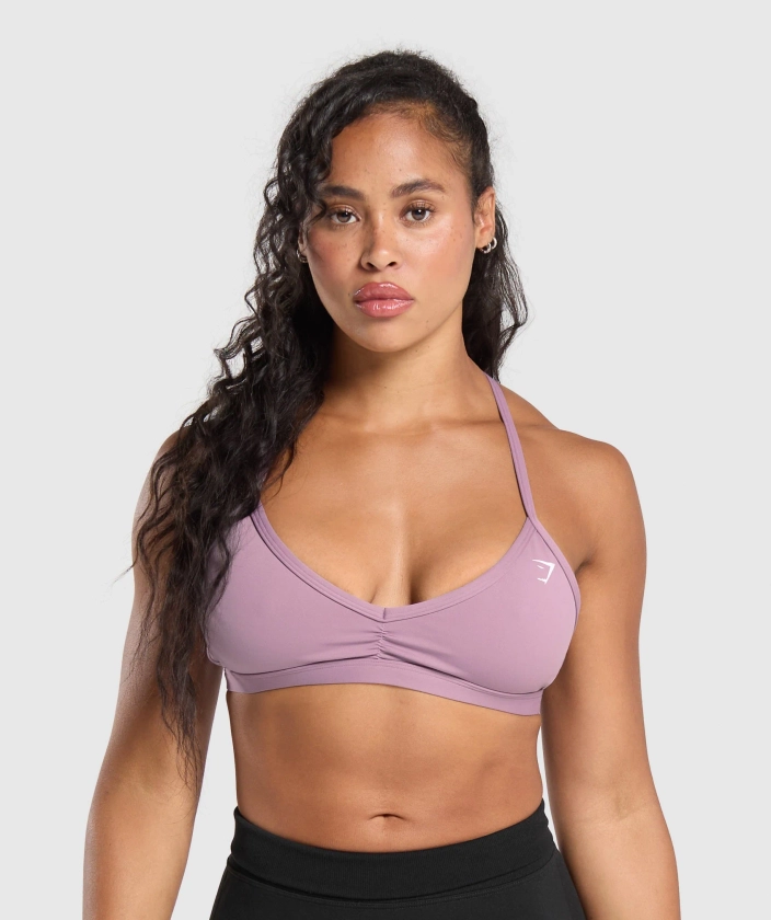 Gymshark Minimal Sports Bra - Soft Purple