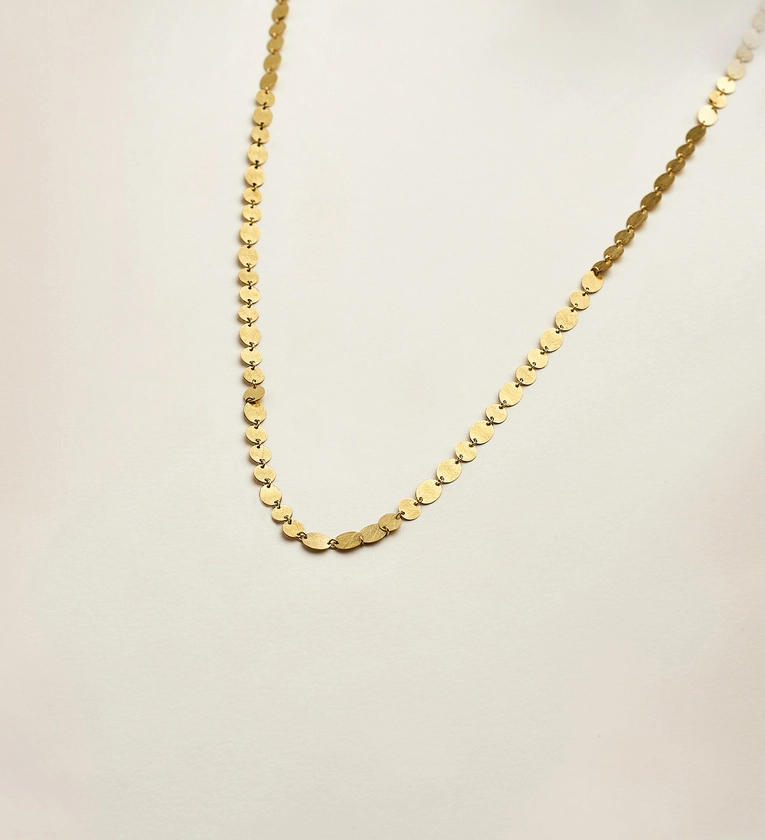 18k gold Party necklace 43cm