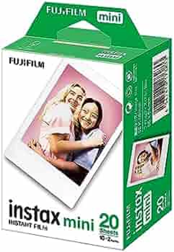 Fujifilm INSTAX MINI WW 2 Fuji 16386016 Film instantané MINI approprié pour Appareil photo polaroid 2x10 Feuille, 86 x 54 mm - Pack 2 x 10 Films(Lot de 2), Blanc : Amazon.com.be: High-tech