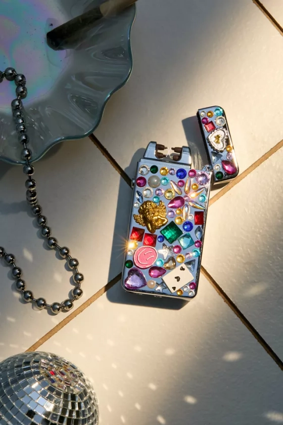 UO Bedazzled Electric Lighter