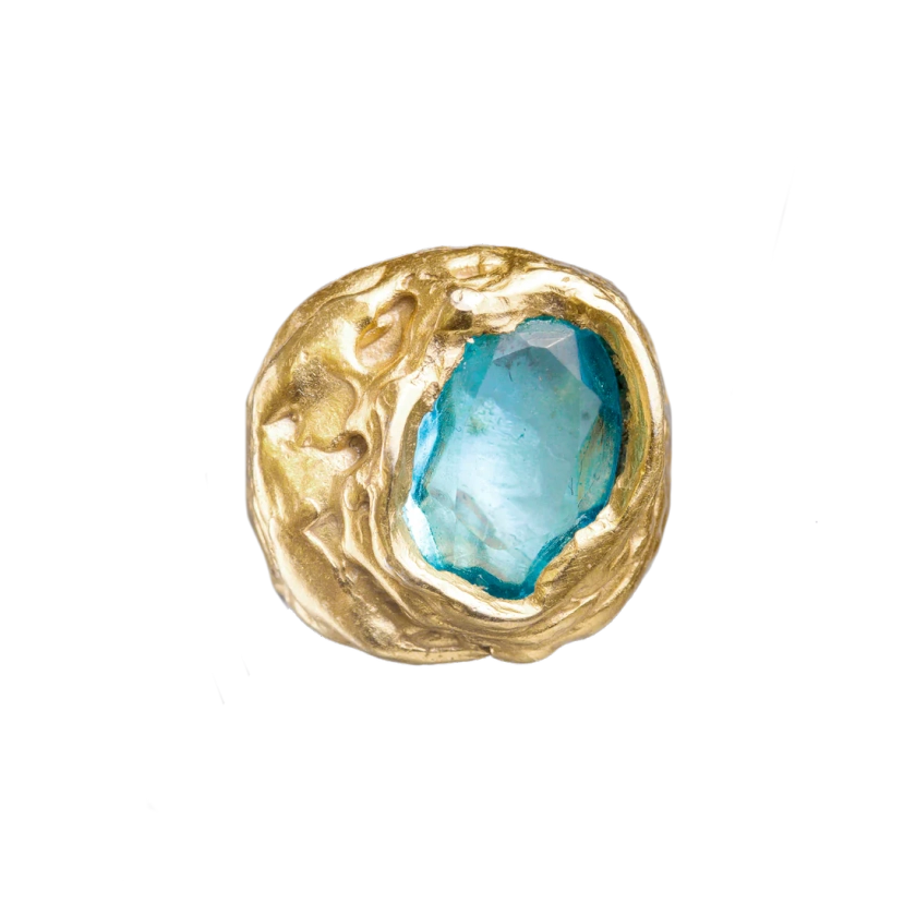 LAGO - Handmade gold plated ring | Simuero