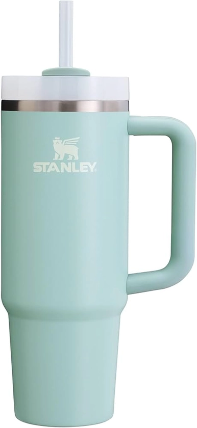 Amazon.com: Stanley Quencher H2.0 FlowState Stainless Steel Vacuum Insulated Tumbler with Lid and Straw for Water, Iced Tea or Coffee, Smoothie and More, Cream 2.0, 30oz : Home & Kitchen