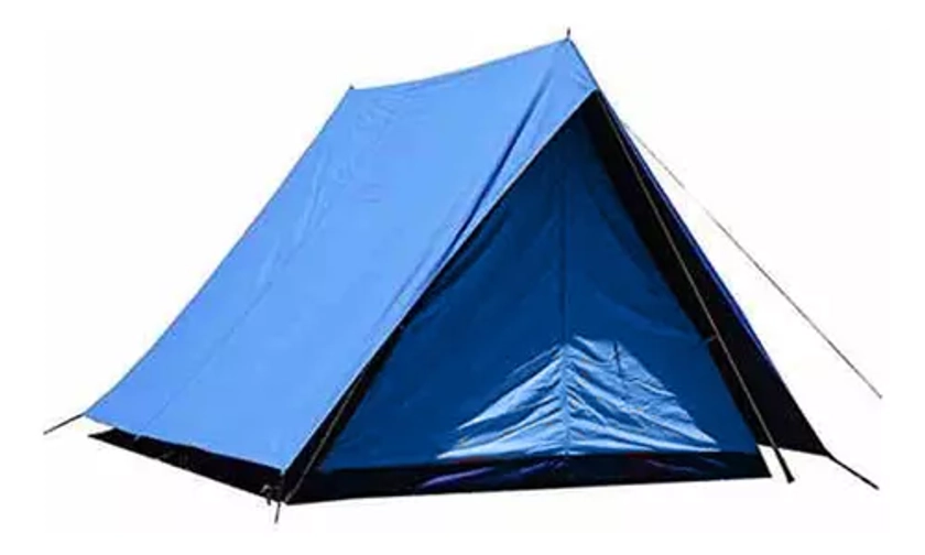 Canadian carpa 4 personas con mosquitero color azul