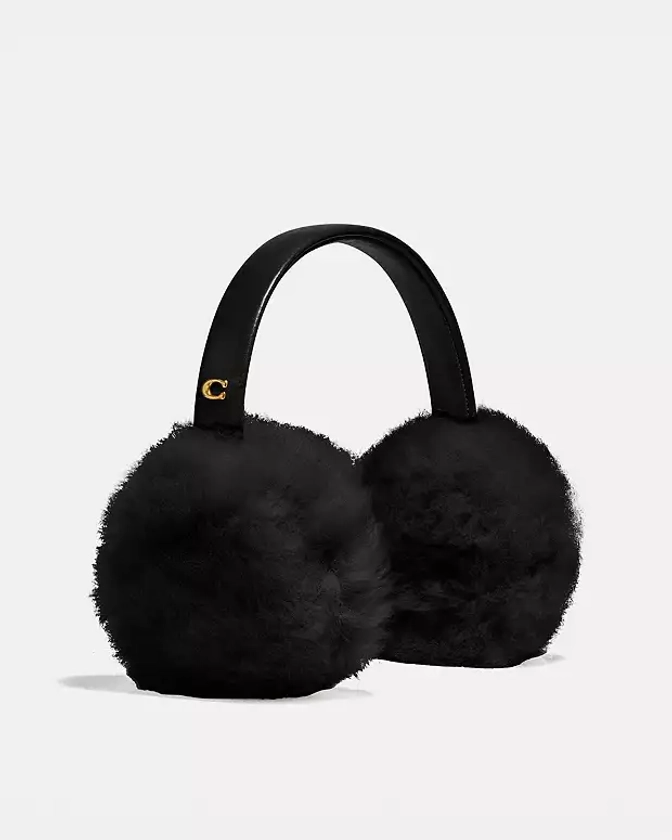 COACH® | Shearling Earmuffs