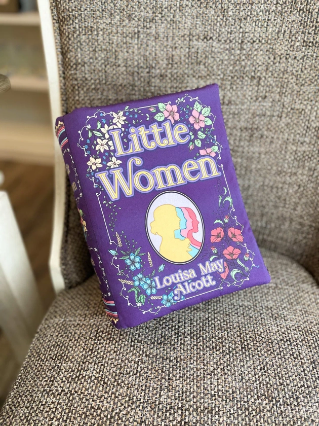 Little Women Book Pillow - Etsy