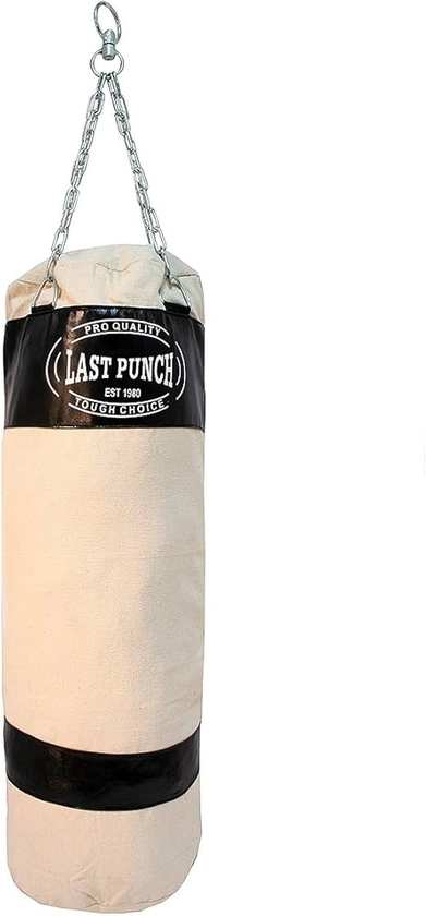 Amazon.com : Last Punch Heavy Duty Punching Bag with Chains : Sports & Outdoors