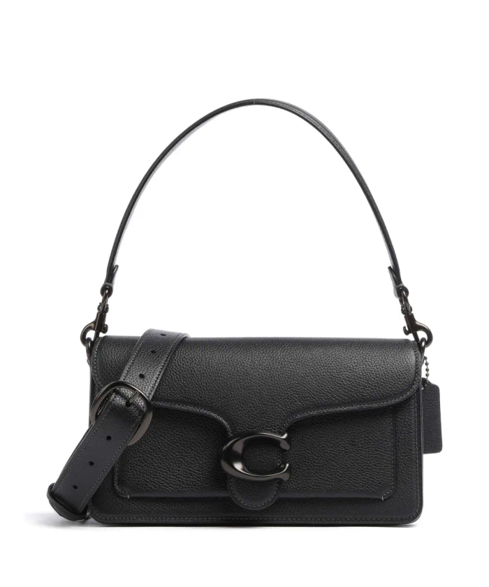 Coach Tabby 26 Shoulder bag grained leather black - CH857-V5BLK | wardow.com