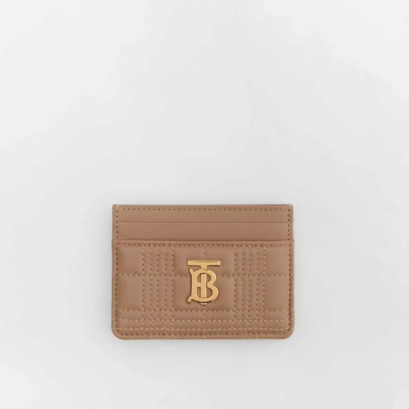 Burberry Quilted Lambskin Lola Card Case