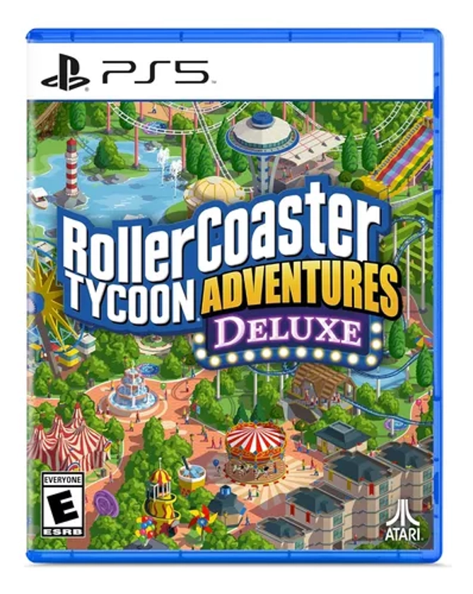 Jogo Rollercoaster Tycoon Adventures Deluxe Ps5 Midia Fisica