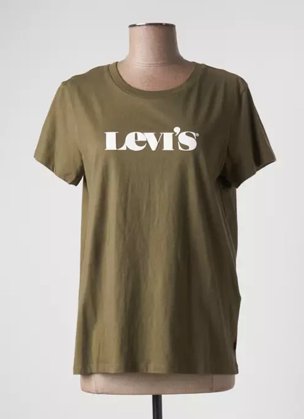 Levis Tshirts Femme de couleur vert 2297759-vert00 - Modz