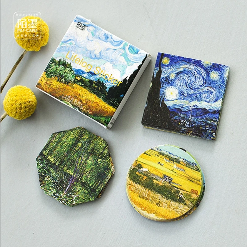 Van Gogh Mini Stickers Box