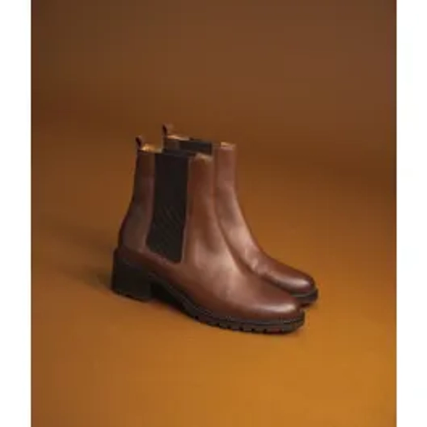 CHELSEA BOOTS MARLENE COGNAC