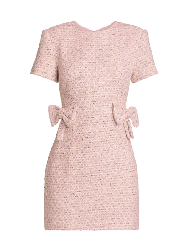 Shop As It May Jessica Tweed Bow Minidress | Saks Fifth Avenue