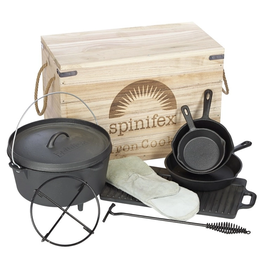 Spinifex 10 Piece Cast Iron Set