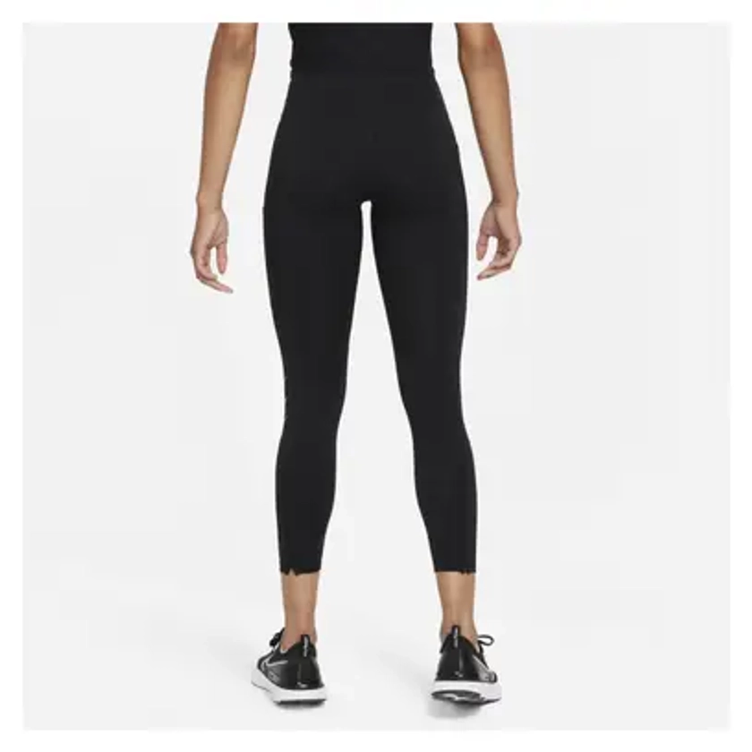 Collant 3/4 Femme Nike Dri-Fit Run Division Epic Luxe Noir Rouge