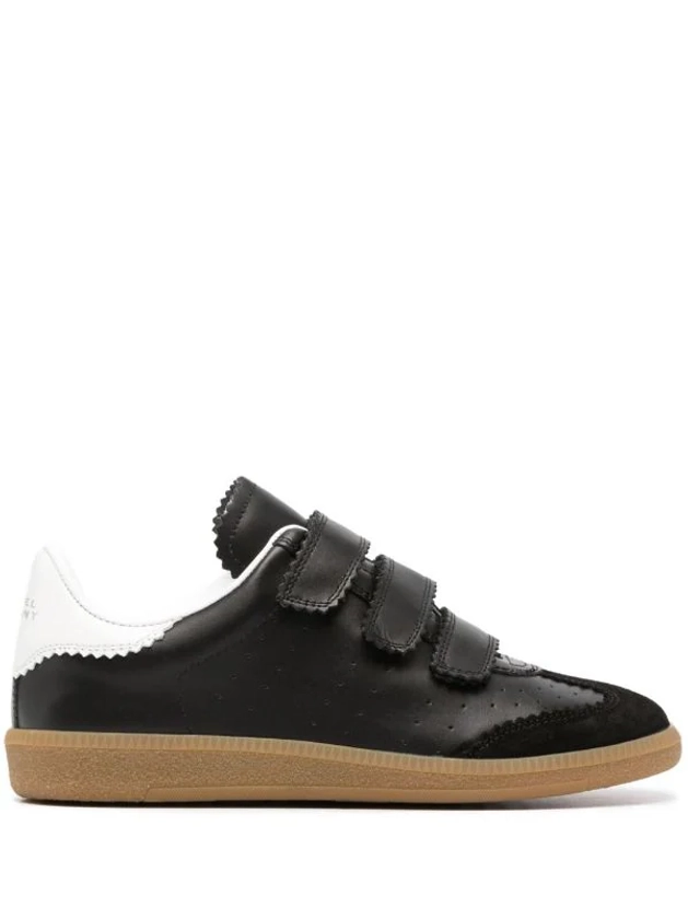 ISABEL MARANT Beth Perforated touch-strap Sneakers - Farfetch