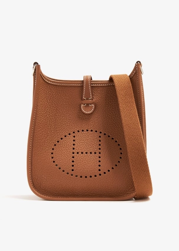 Hermès Pre-Loved Evelyne TPM Bag for Women - Brown in UAE | Level Shoes