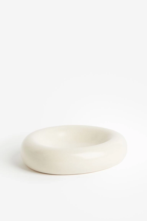 Small stoneware bowl - White - Home All | H&M GB