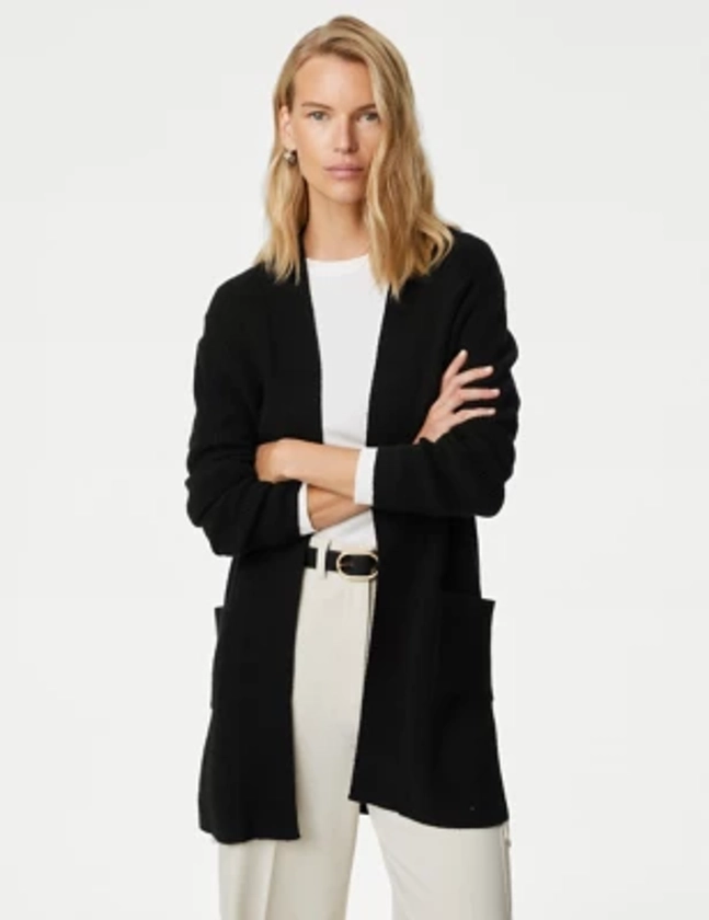 Soft Touch Knitted Longline Cardigan | M&S Collection | M&S
