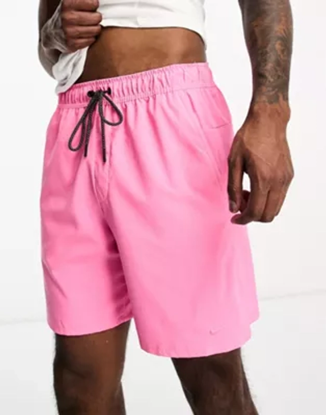 Nike Training D.Y.E. Dri-Fit shorts in pink | ASOS