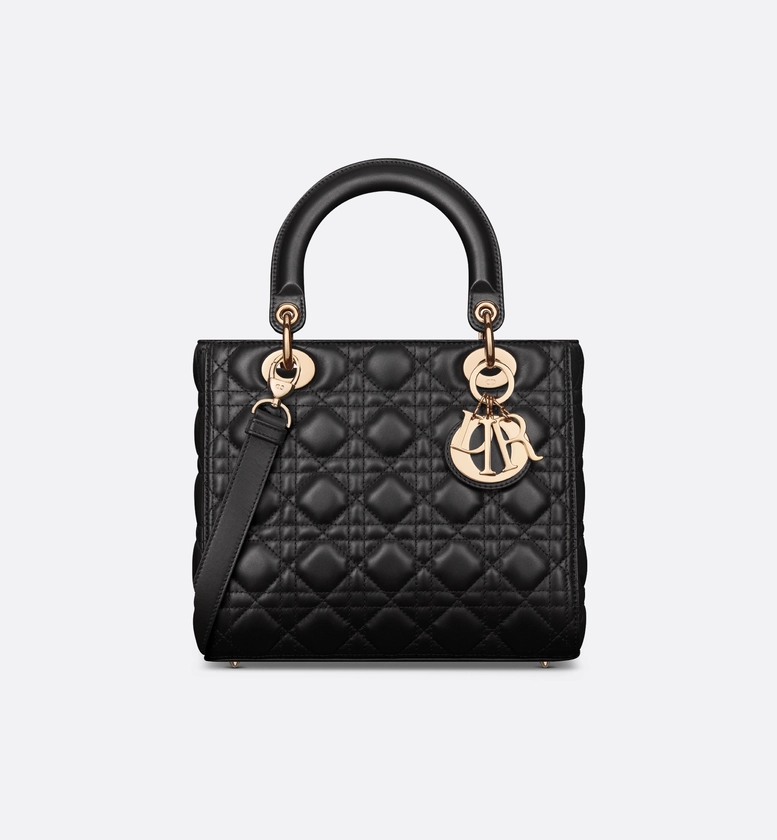 Mittelgroße Lady Dior Tasche