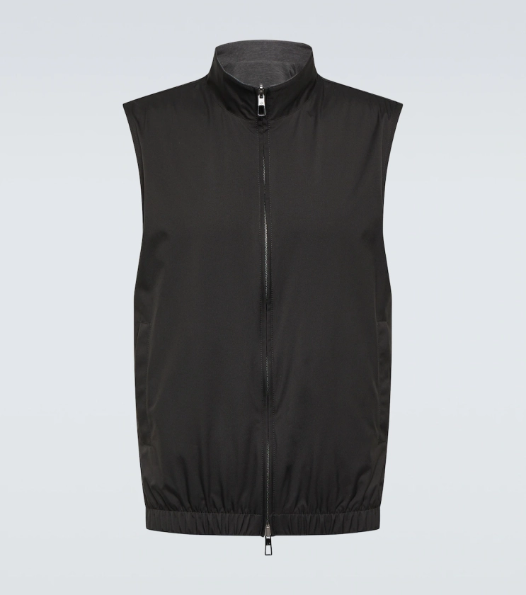 Reversible vest in grey - Loro Piana | Mytheresa