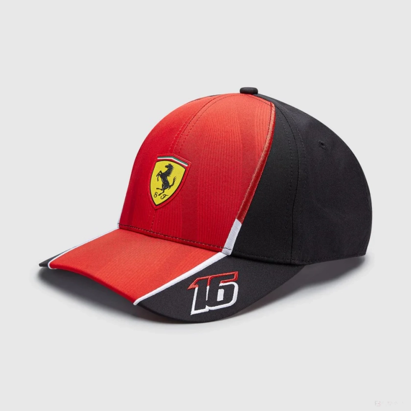 Ferrari Leclerc Cap Rosso Corsa-PUMA černá