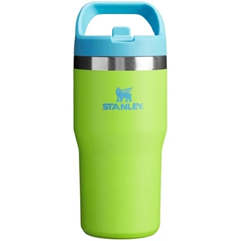 Stanley 20 oz Stainless Steel Ice Flow Go Flip Straw Tumbler Bright Lime