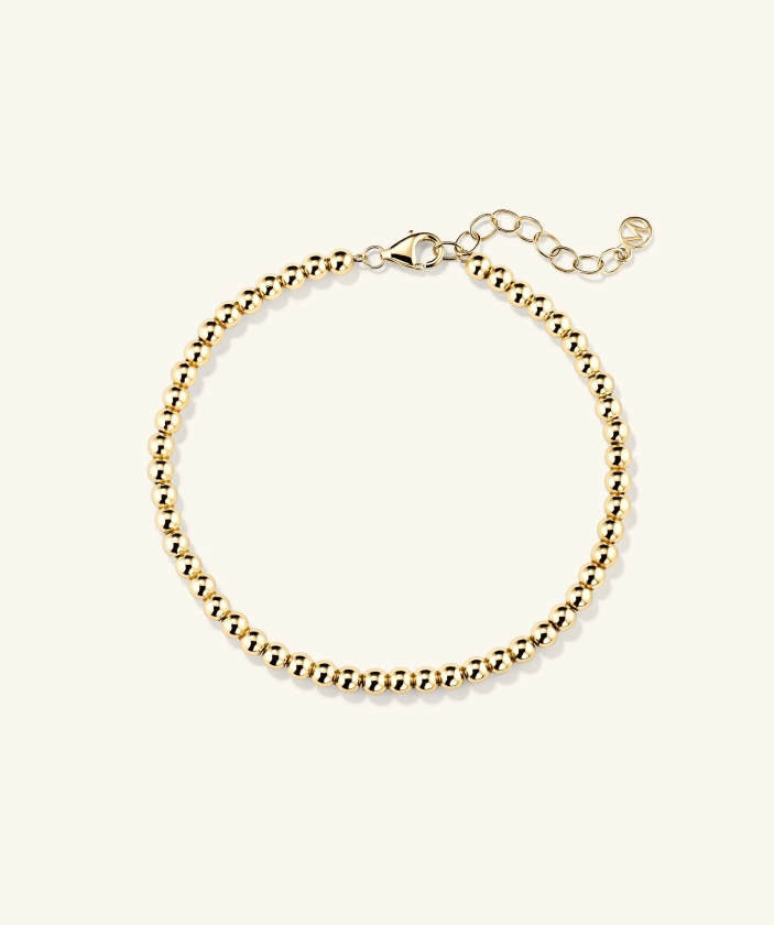 14k Gold Bold Spheres Bracelet - Jewelry | Mejuri