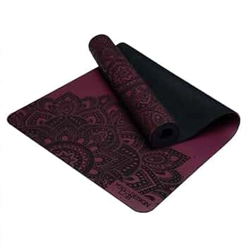 YOGA DESIGN LAB | The Infinity Mat | Luxurious Non-Slip Design Provides Unparalleled Grip to Support and Align You Beautifully | Eco-Friendly | w/Carrying Strap!