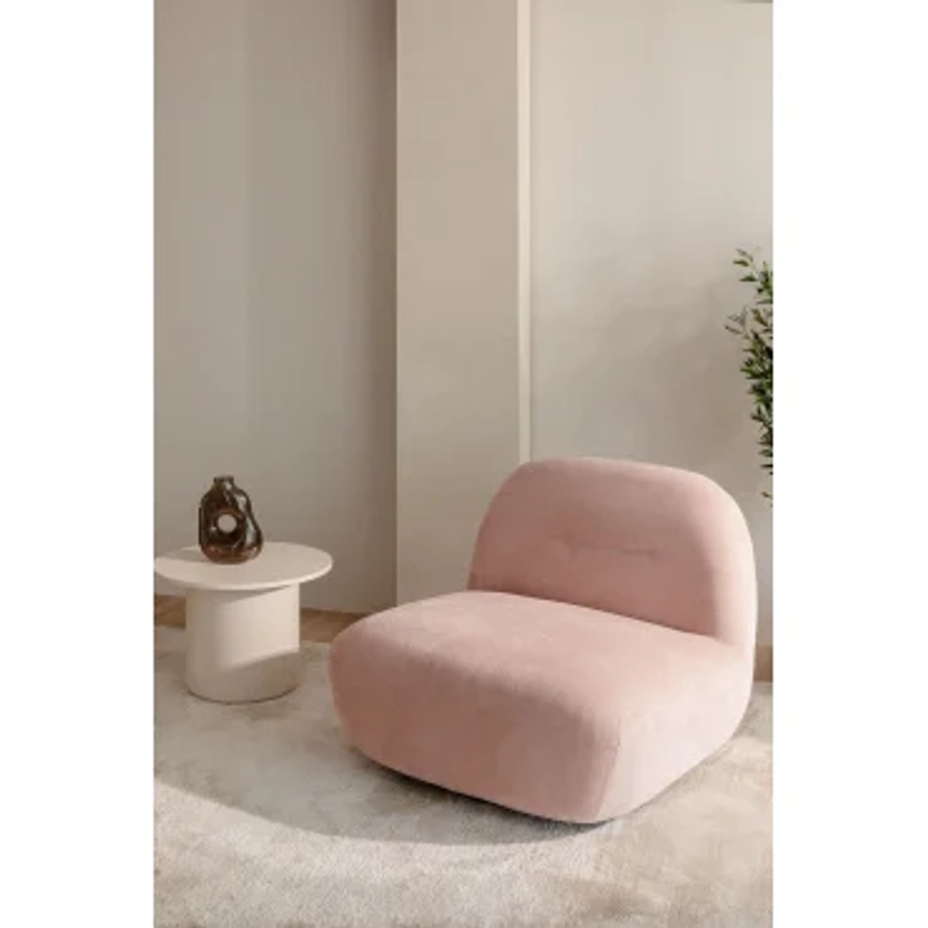 Sernin chenille draaifauteuil 