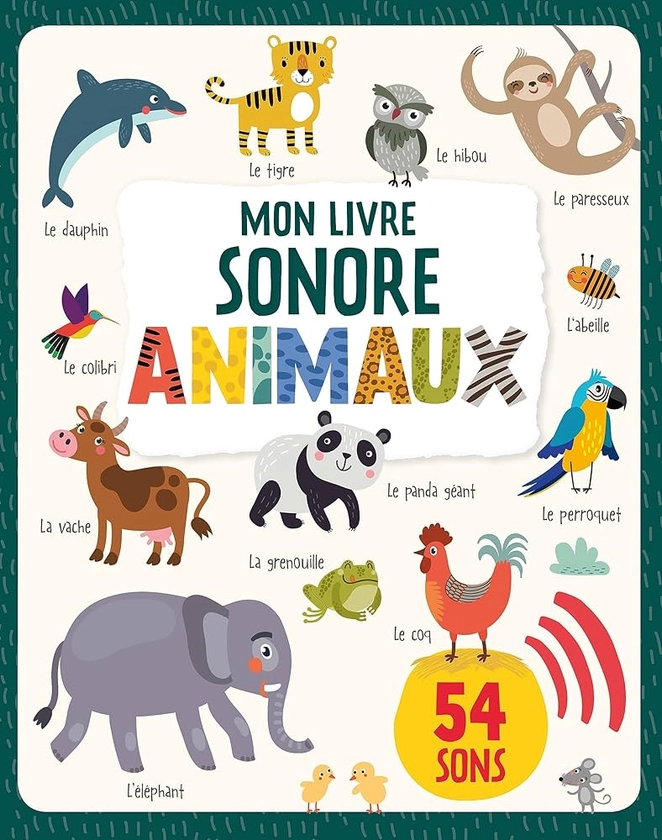 MON LIVRE SONORE - ANIMAUX NE : COLLECTIF: Amazon.fr: Livres