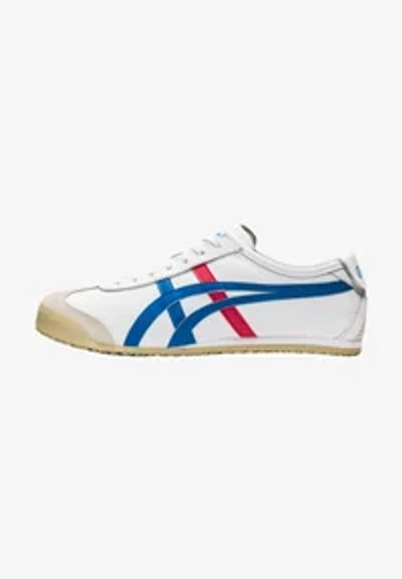 Onitsuka Tiger MEXICO 66 - Baskets basses - white/blue/blanc - ZALANDO.FR