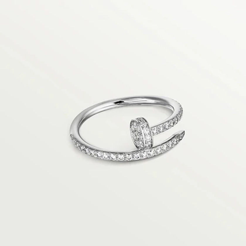 CRB4231600 - Bague Juste un Clou - Or gris, diamants - Cartier