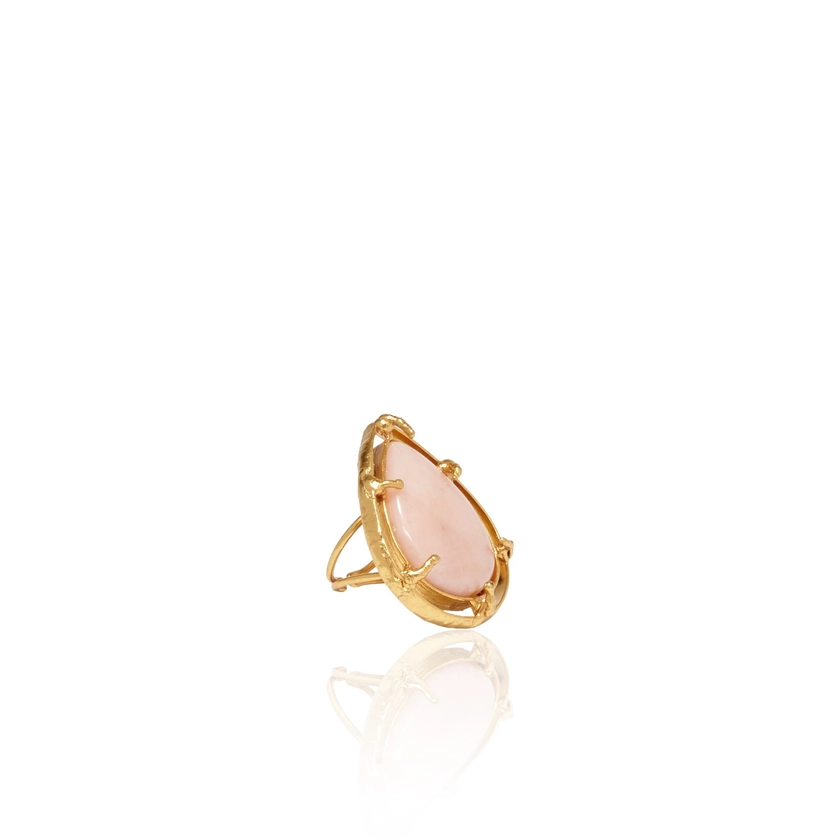 Ring Pink Quartz | Sylvia Toledano