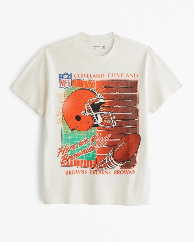 Men's Cleveland Browns Graphic Tee | Men's Tops | Abercrombie.com