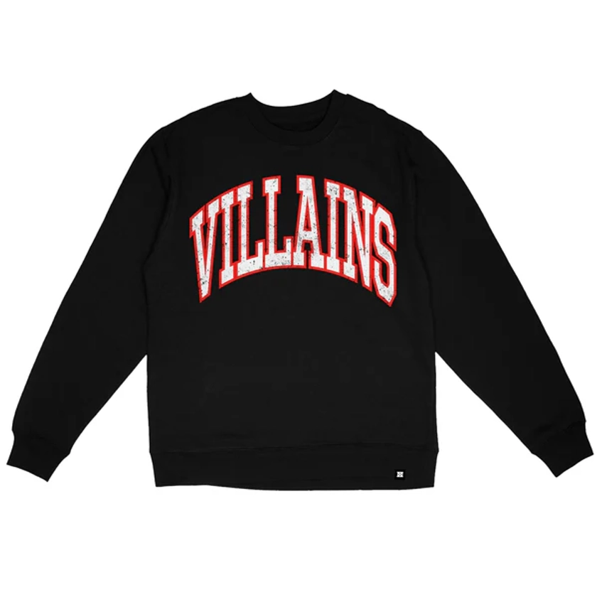 KC Villains Crew - Black