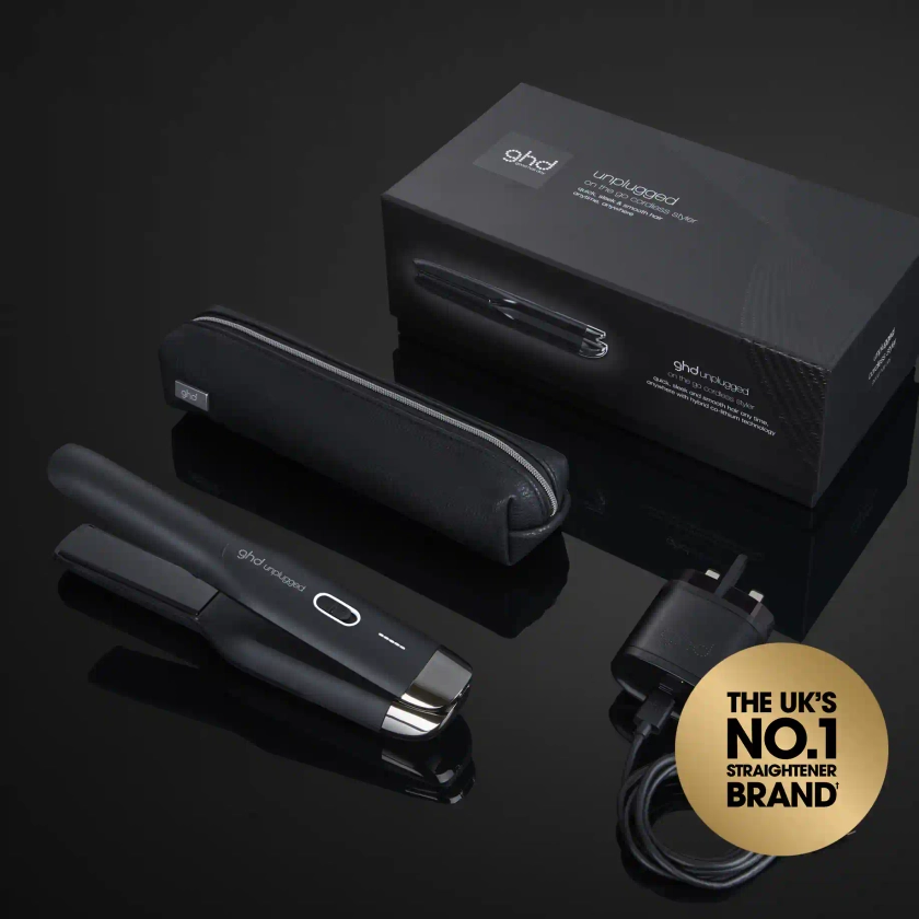 ghd Unplugged® - Black Cordless Hair Straightener | ghd®