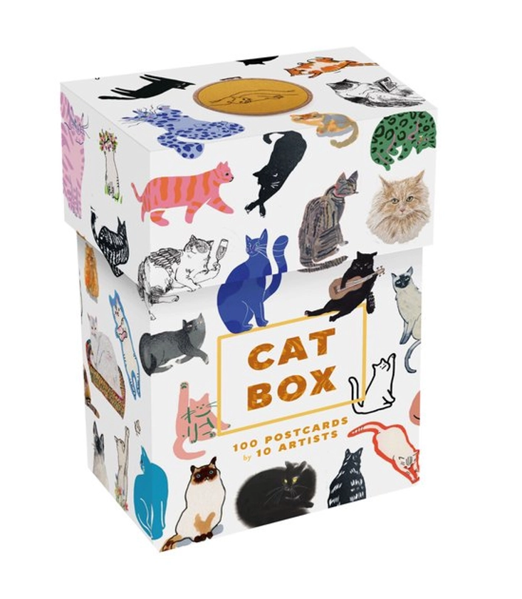 Cat Box: 100 Postcards by 10 Artists, Princeton Architectural Press | 9781648960741 |... | bol