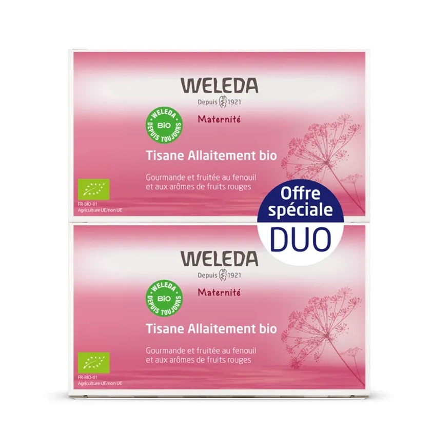 MATERNITE - Duo Tisane Allaitement Fruits Rouges Bio, 2x20g