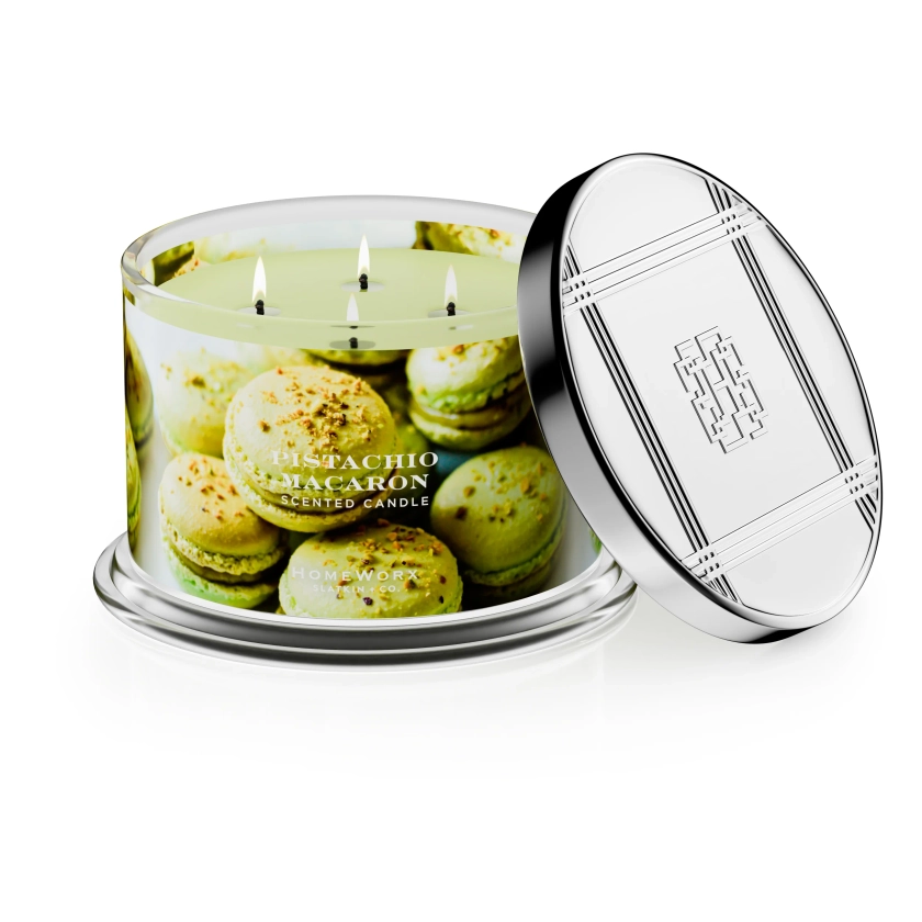 Pistachio Macaron Candle