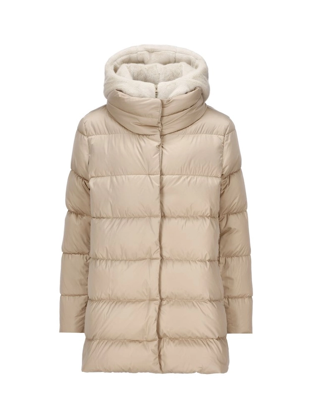 Hern Hooded Quilted Down Coat